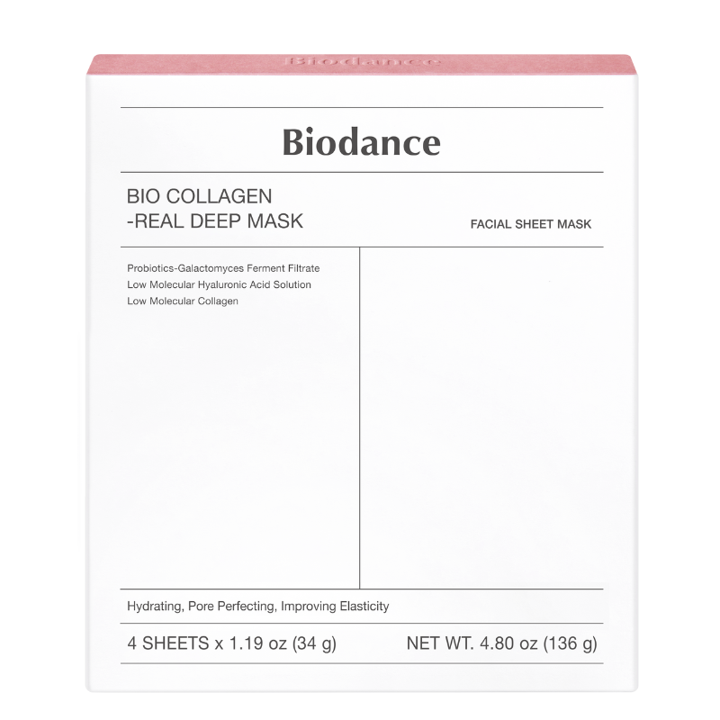 Biodance Bio Collagen Real Deep Mask packaging on a white background