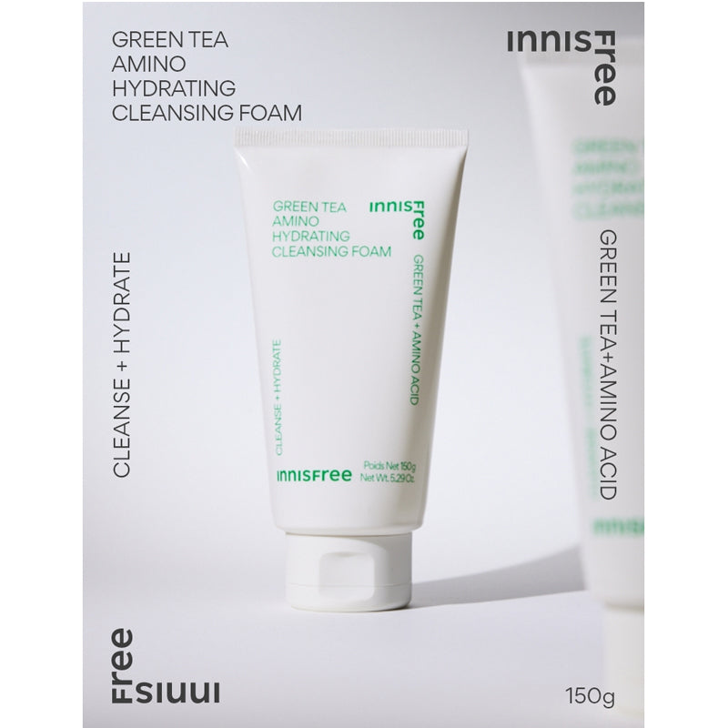 INNISFREE Green Tea Amino Hydrating Cleansing Foam