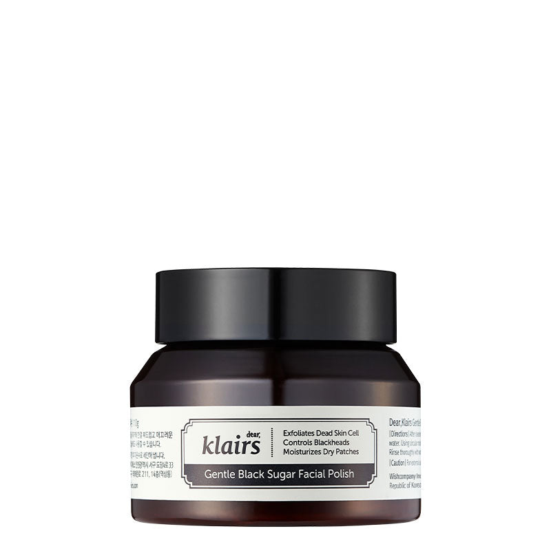 KLAIRS Gentle Black Sugar Facial Polish Euphoria Cosmetics Australia 