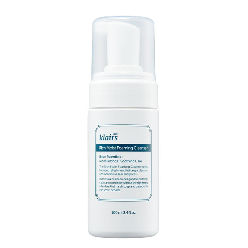 KLAIRS Rich Moist Foaming Cleanser