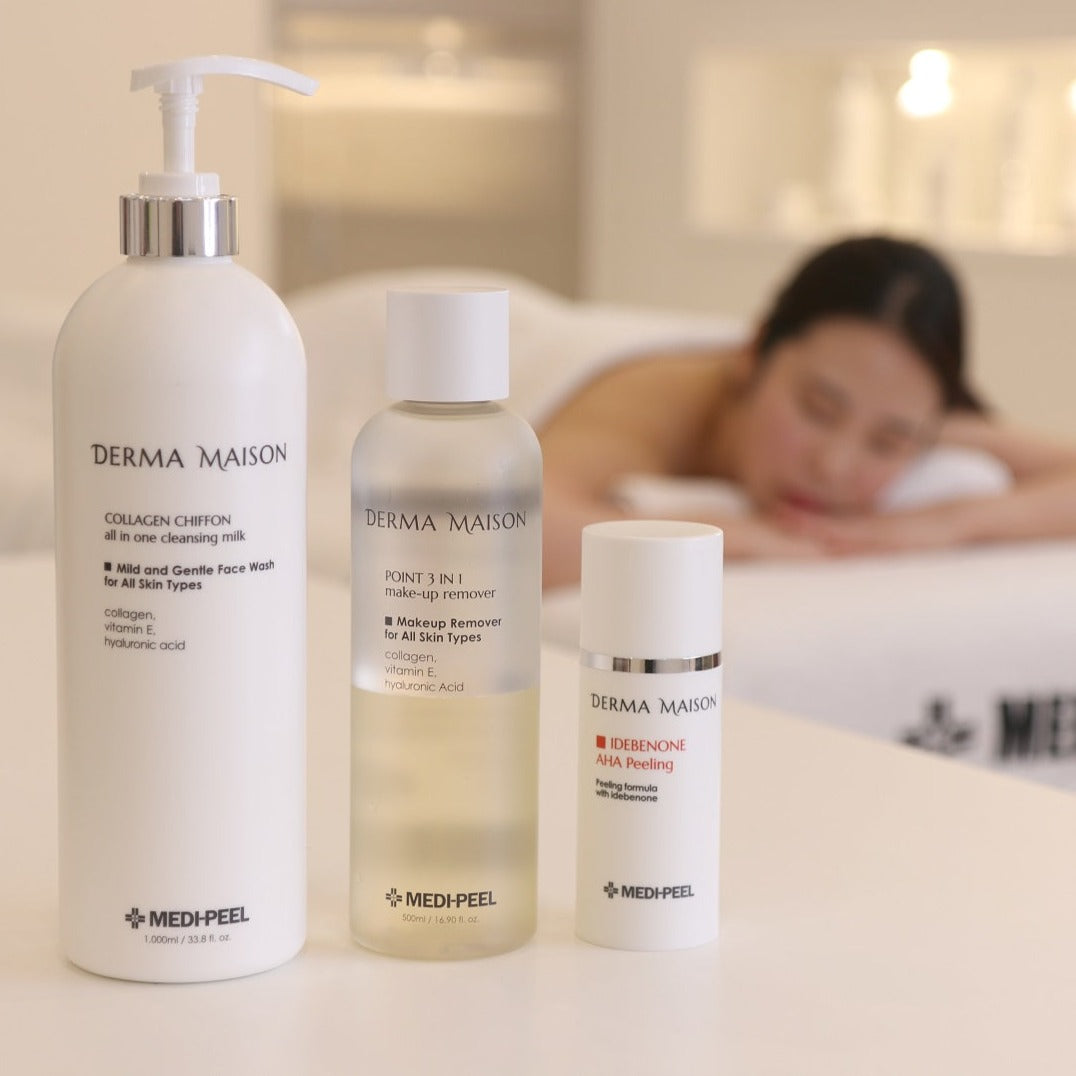 MEDI-PEEL DERMA MAISON Collagen Shiffon All-In-One Cleansing Milk 