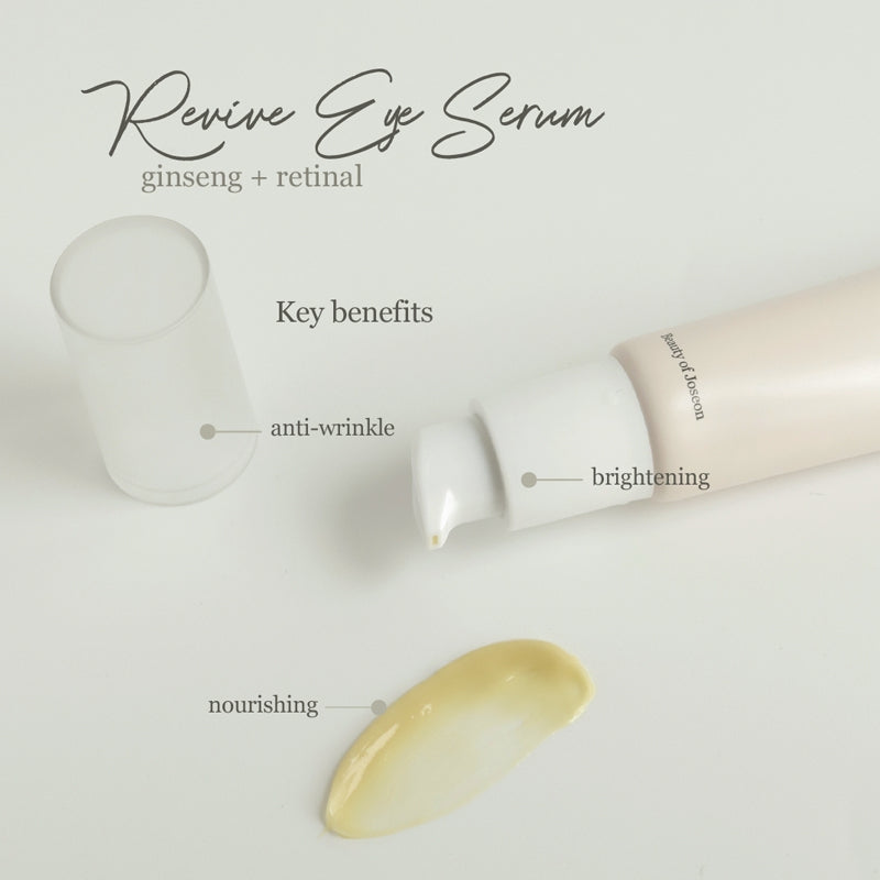 Revive Eye Serum: Ginseng + Retinal Euphoria Cosmetics Australia